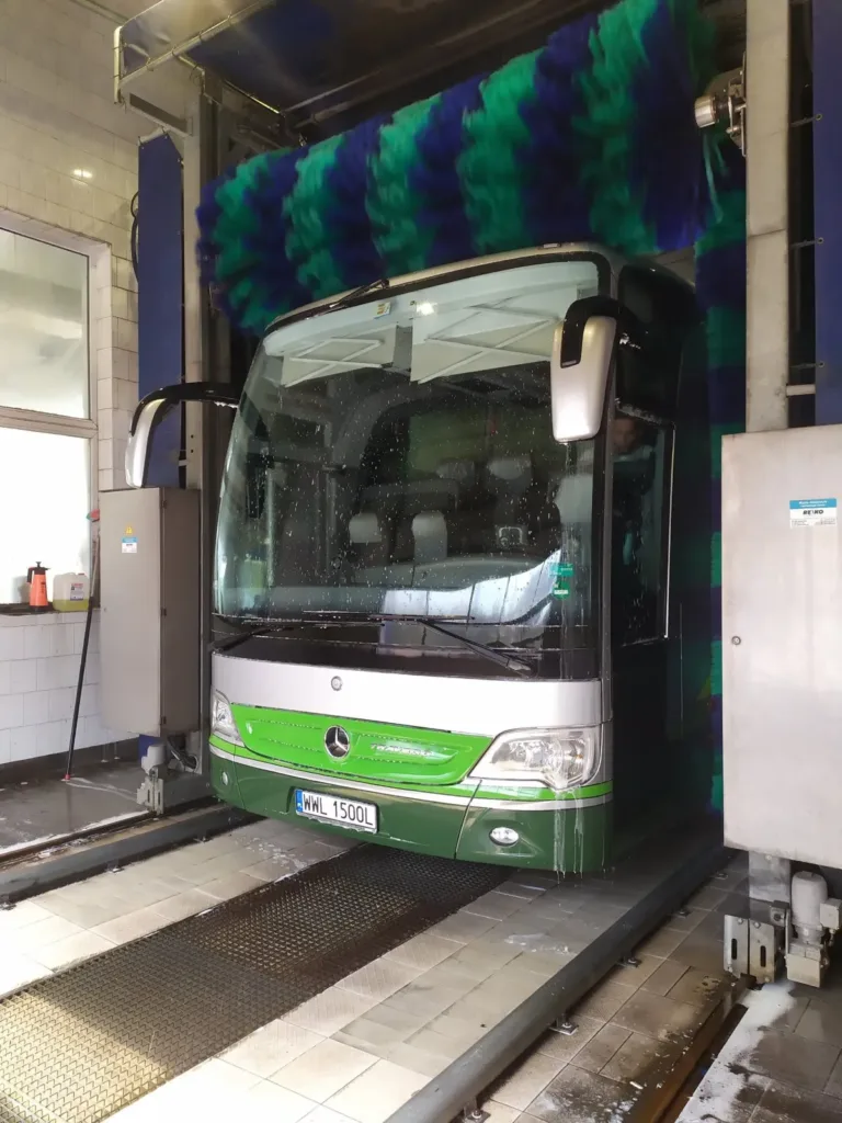 Autobus w portalu WashTec